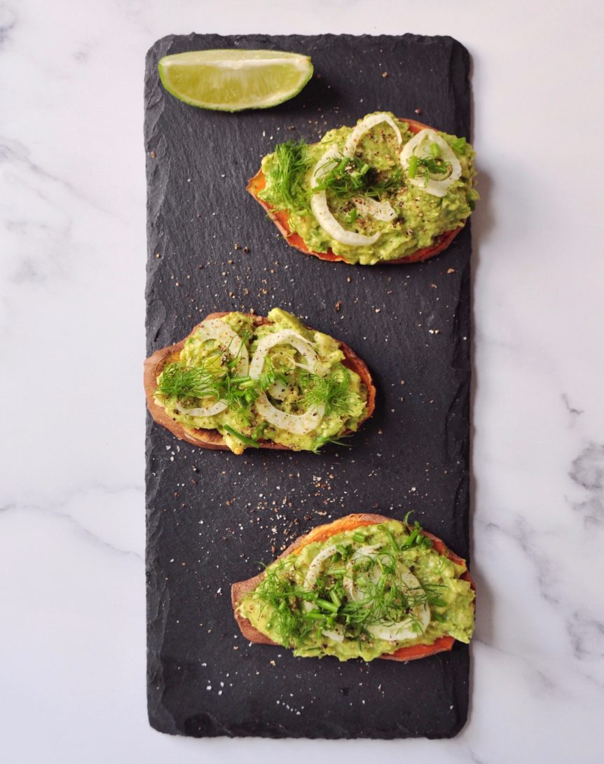 Sweet Potato Toast Recipe | Risa Groux Nutrition