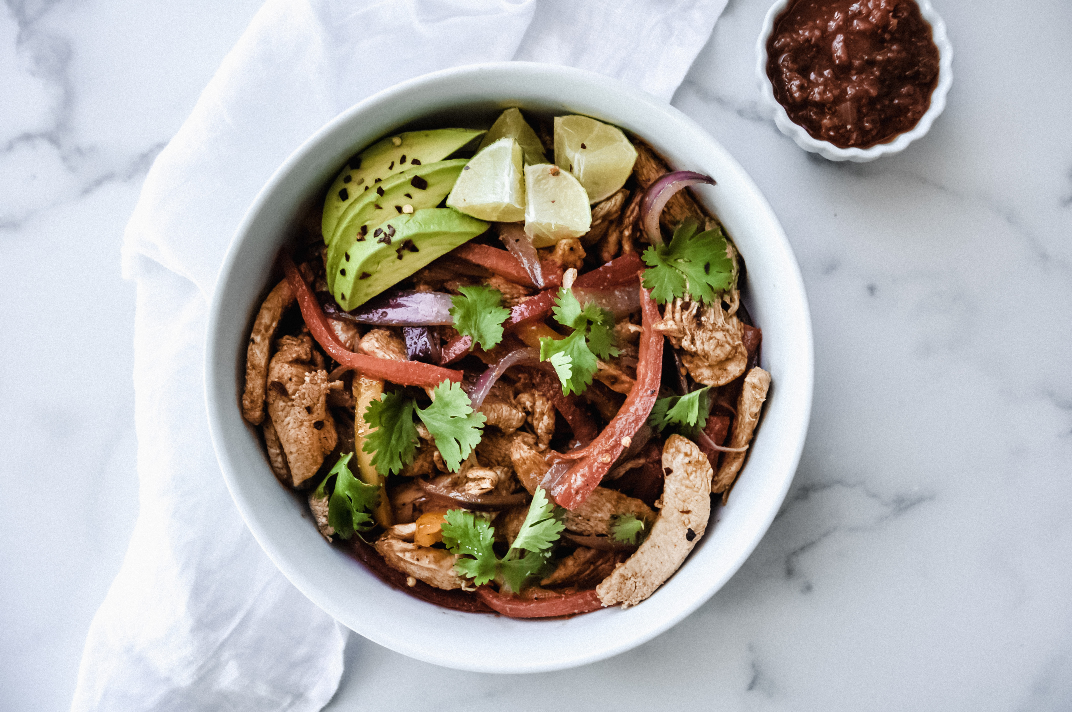 Chicken Fajitas Recipe | Risa Groux Nutrition