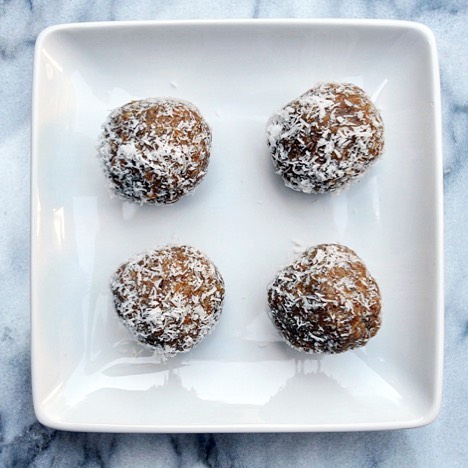 Almond Coconut Protein Balls Recipe | Risa Groux Nutrition