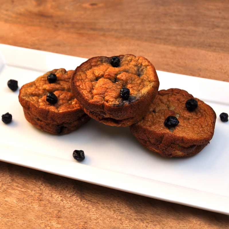 Blueberry Pancake Muffins Recipe | Risa Groux Nutrition