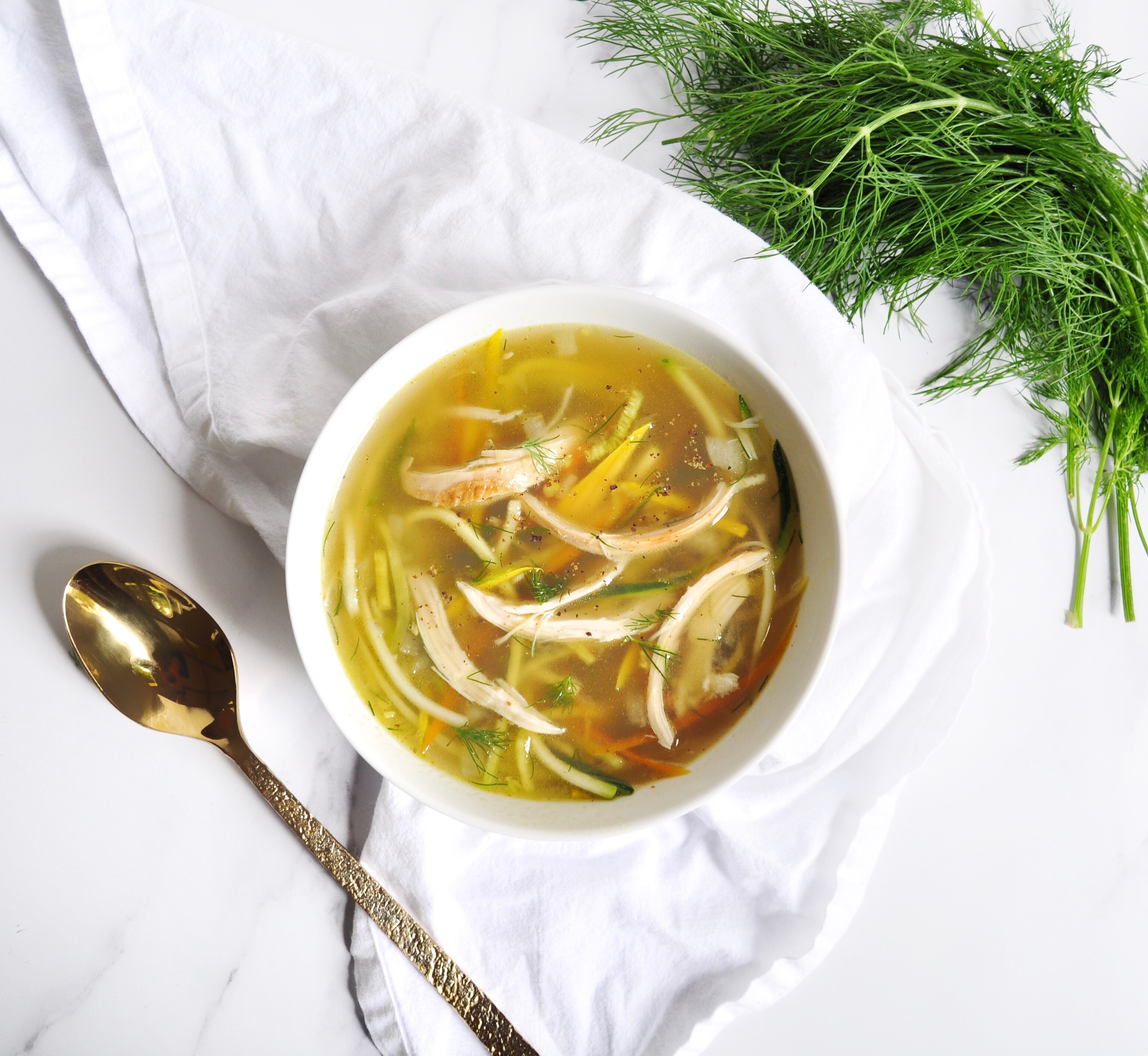 Chicken Noodle Soup Recipe | Risa Groux Nutrition