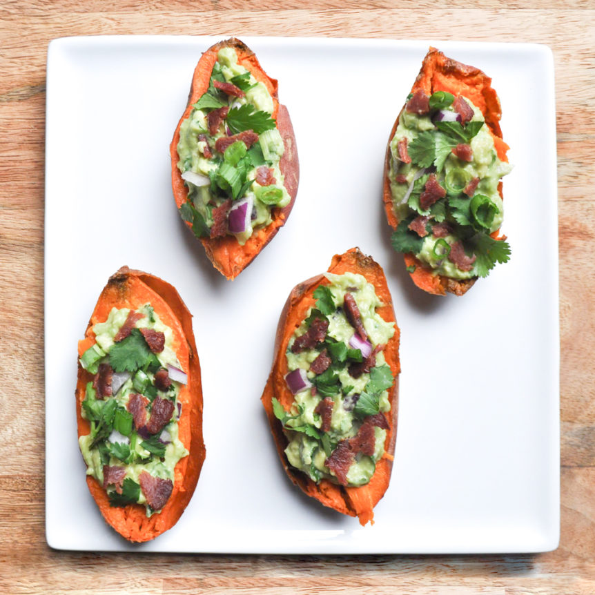 Sweet Potato Skins Recipe | Risa Groux Nutrition