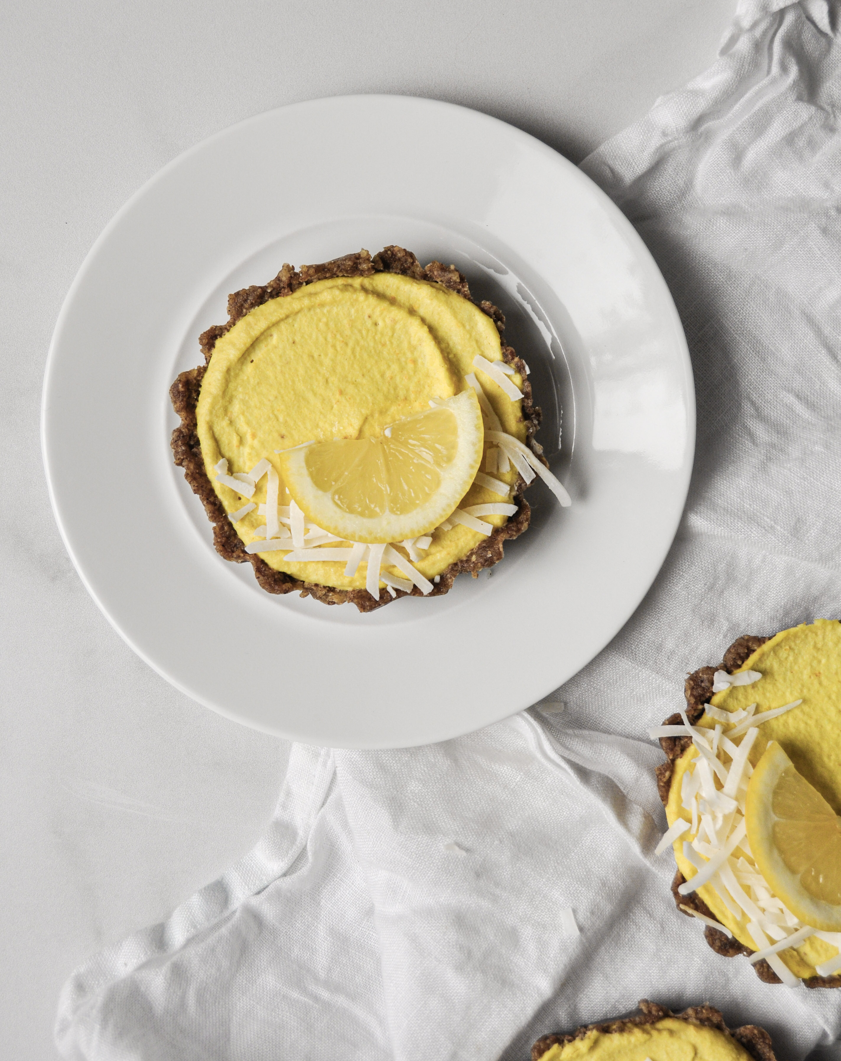 Lemon Ginger Tartlets Recipe | Risa Groux Nutrition