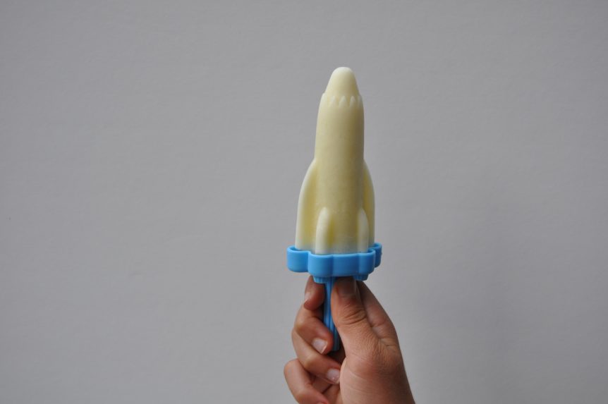 Creamy Pina Colada Pops Recipe | Risa Groux Nutrition