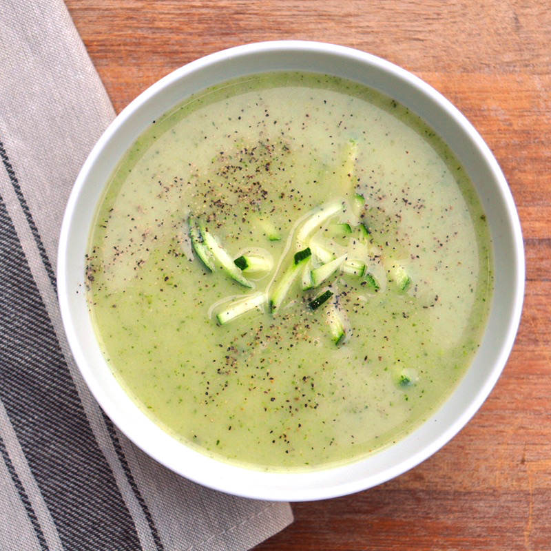 Creamy Zucchini Soup Recipe | Risa Groux Nutrition