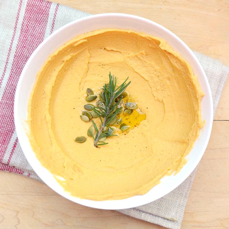 Pumpkin Hummus Recipe | Risa Groux Nutrition