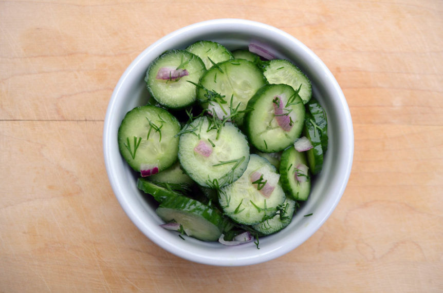 Cucumber Dill Salad Recipe | Risa Groux Nutrition