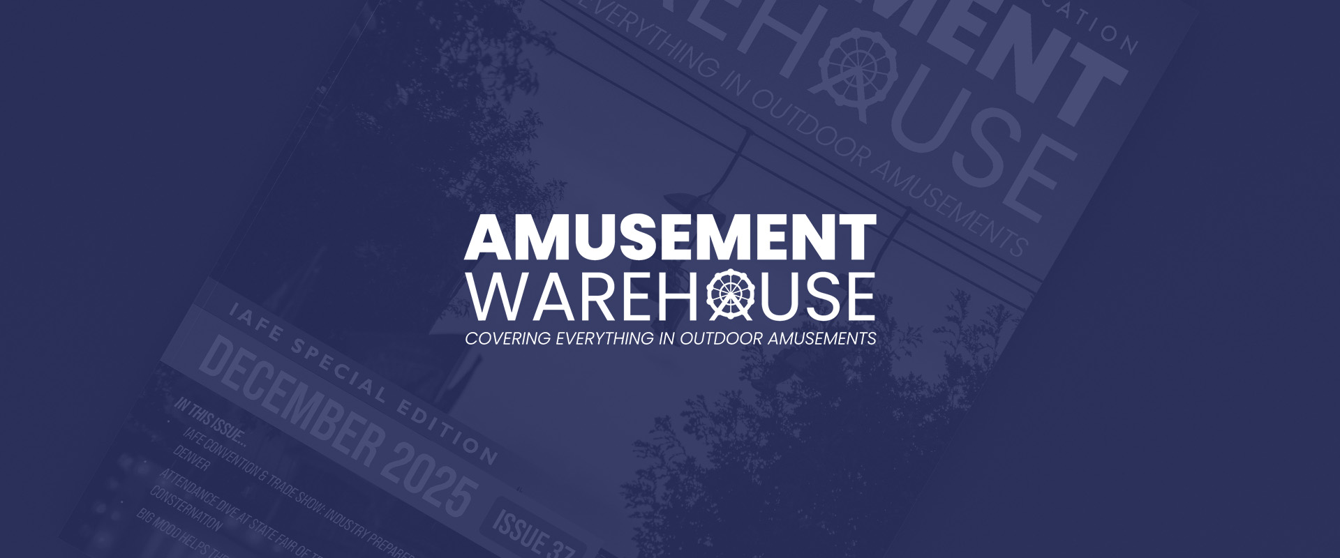 Mockup of the magazine cover.