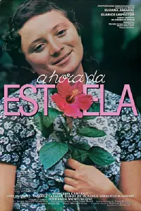 Cartaz filme a hora da estrela clarice lispector