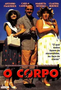 Cartaz filme o corpo clarice lispector