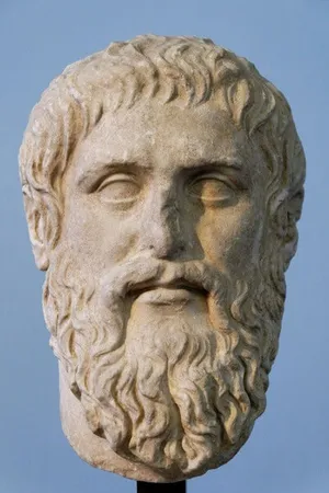 Busto de Platão, filósofo grego da Antiguidade