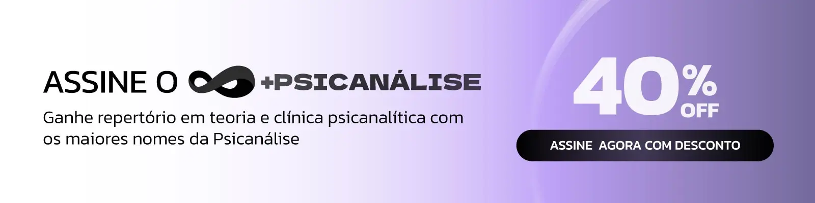 banner programa mais psicanalise casa do saber