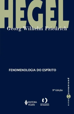 Capa do livro Fenomenologia do Espírito de Hegel
