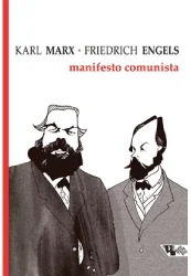 Capa do livro Manifesto Comunista de Karl Marx e Friedrich Engels
