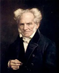 Retrato de Arthur Schopenhauer, filósofo alemão do século XIX, autor de O Mundo como Vontade e Representação