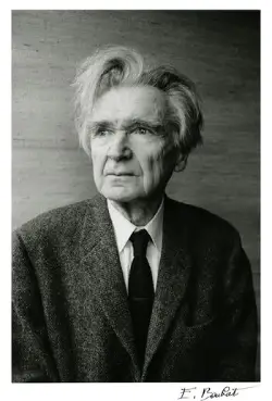 Retrato de Emil Cioran, filósofo e ensaísta romeno, autor de obras existenciais marcadas pelo niilismo