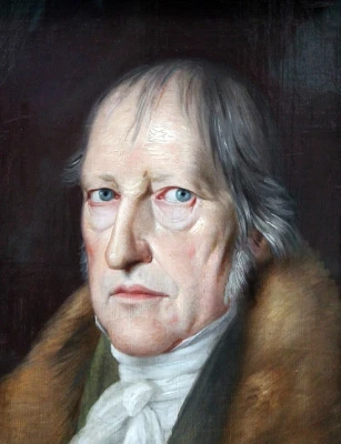 Retrato do filósofo Georg Wilhelm Friedrich Hegel