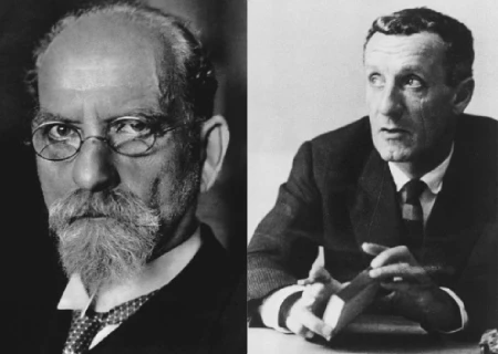 Edmund Husserl e Maurice Merleau-Ponty, filósofos da fenomenologia
