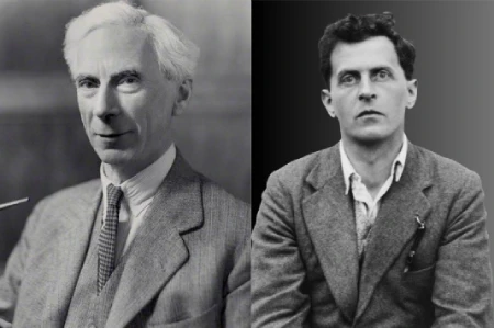 Bertrand Russell e Ludwig Wittgenstein, filósofos da filosofia analítica