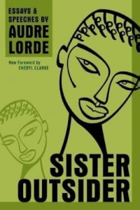 Capa do livro Sister Outsider: Essays and Speeches, de Audre Lorde
