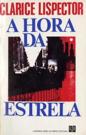 Capa de edição de A Hora da Estrela, de Clarice Lispector