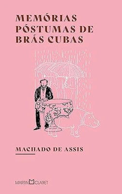 Capa de Memórias póstumas de Brás Cubas, de Machado de Assis.
