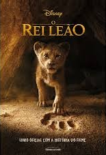 Capa do livro oficial de O Rei Leão