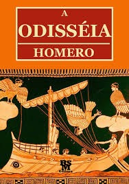 Capa do livro A Odisseia, de Homero