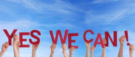 Slogan Yes, we can! da campanha eleitoral de Barack Obama de 2008