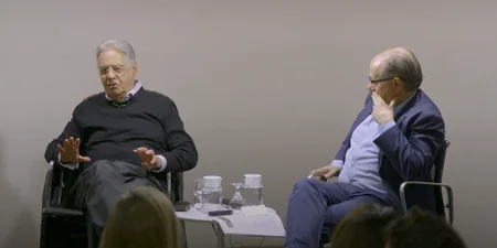 Ex-presidente Fernando Henrique Cardoso ministrando curso na Casa do Saber