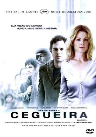 Cartaz do filme Ensaio sobre a Cegueira, dirigido por Fernando Meirelles