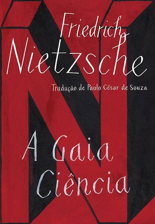 Capa do livro A gaia ciência, de Friedrich Nietzsche