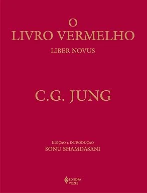 Capa vermelha de O Livro Vermelho (Liber Novus), de C. G. Jung