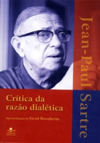 Capa do livro Crítica da Razão Dialética, de Jean-Paul Sartre