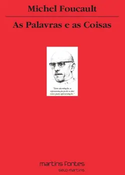 Capa do livro As Palavras e as Coisas, de Michel Foucault