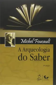 Capa do livro A Arqueologia do Saber, de Michel Foucault