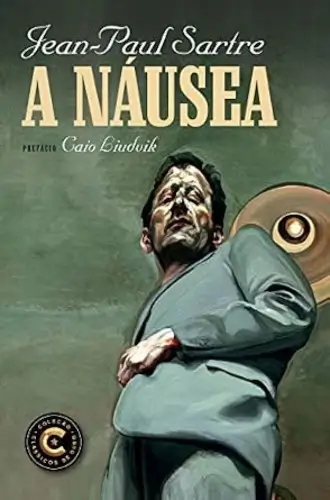 Capa do livro A Náusea (1938), de Jean-Paul Sartre