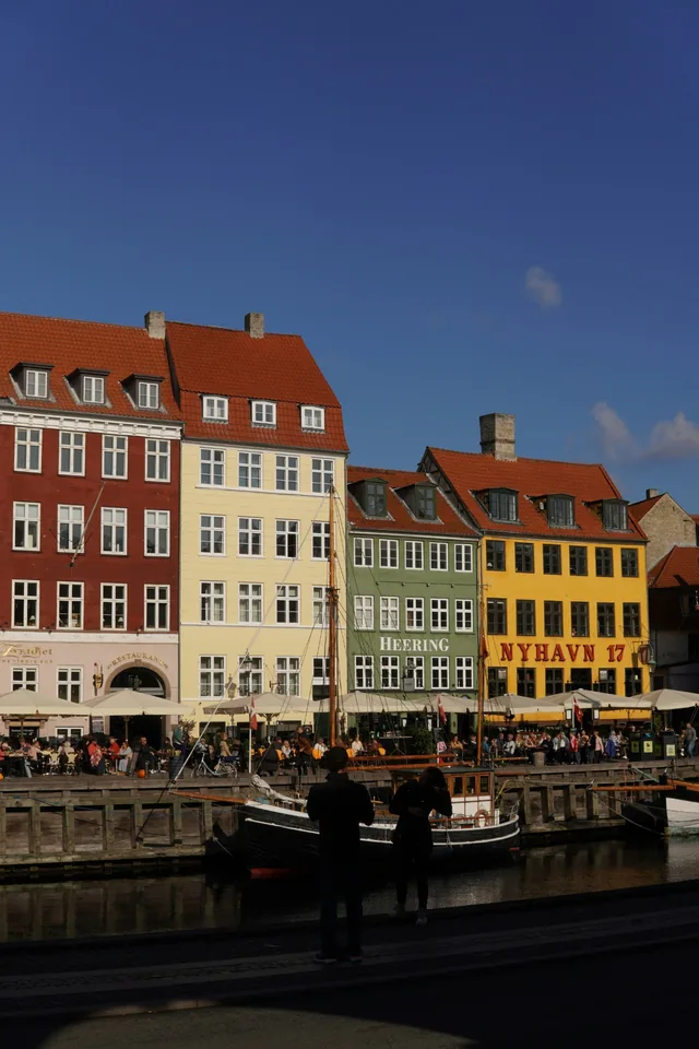Nyhavn waterfront in Copenhagen