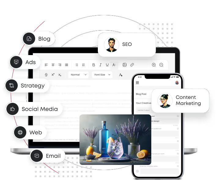 MorningAI screens, UI