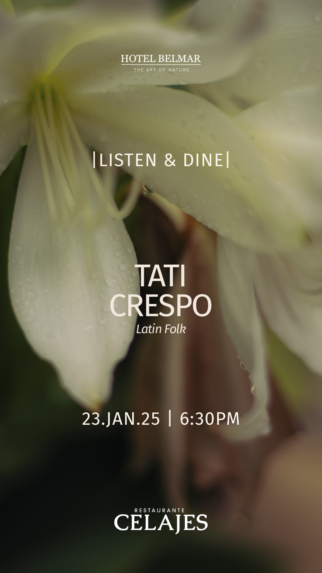 Tati Crespo (Listen & Dine)