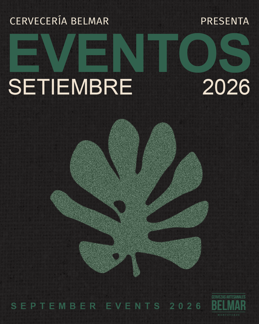 September Events | Eventos Septiembre | Cerveceria