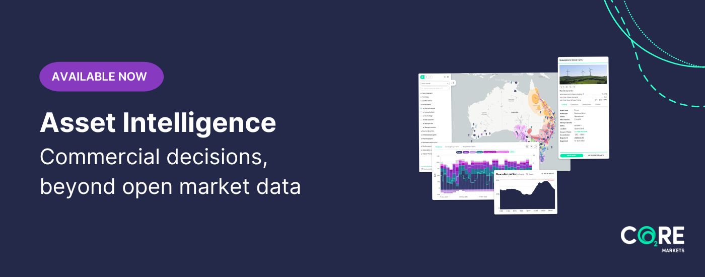 CORE Markets launches Asset Intelligence to support forward-looking commercial decisions in power markets