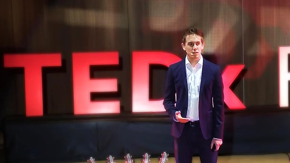 David Laroche et l'organisation Ted Talk