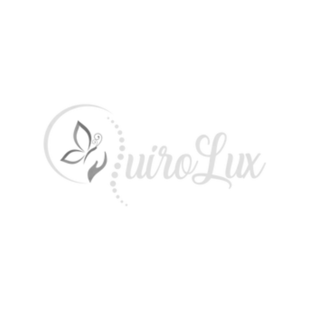 Logo of EuroLux with stylised butterfly and a string of pearls forming part of the design.