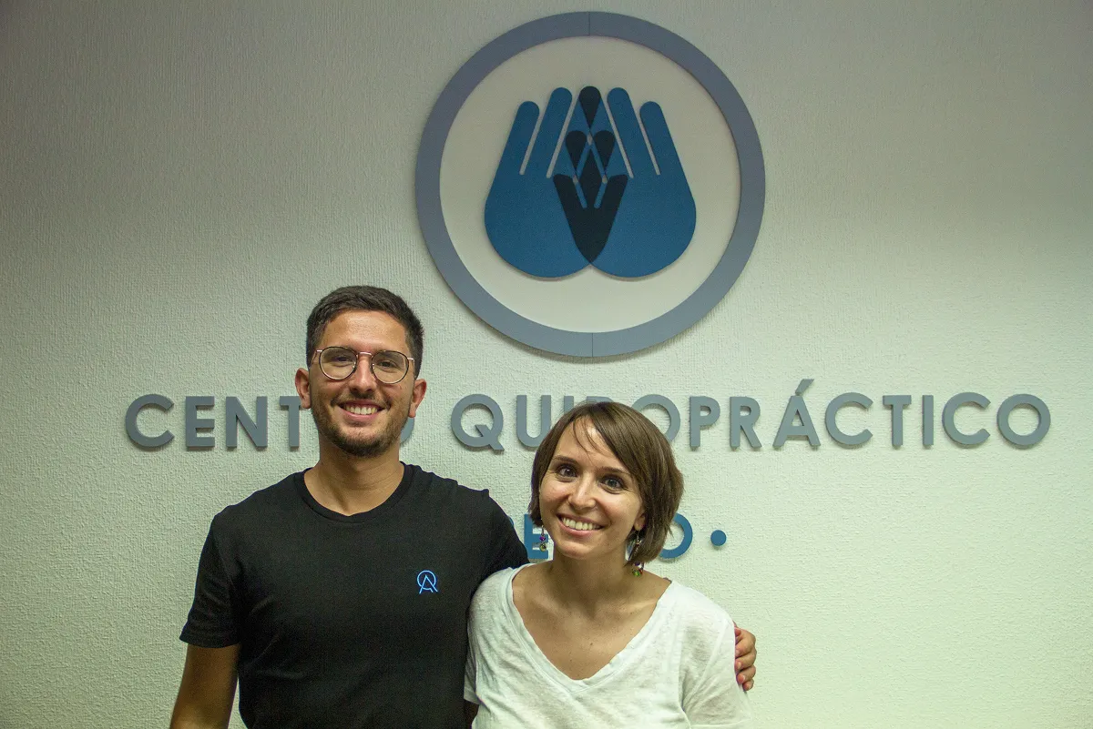 Teresa and Josep in her clinic Retiro