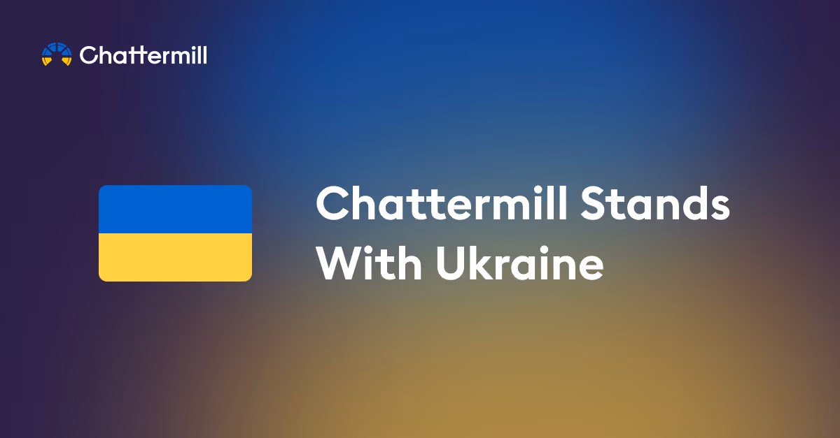 Chattermill Stands With Ukraine 🇺🇦