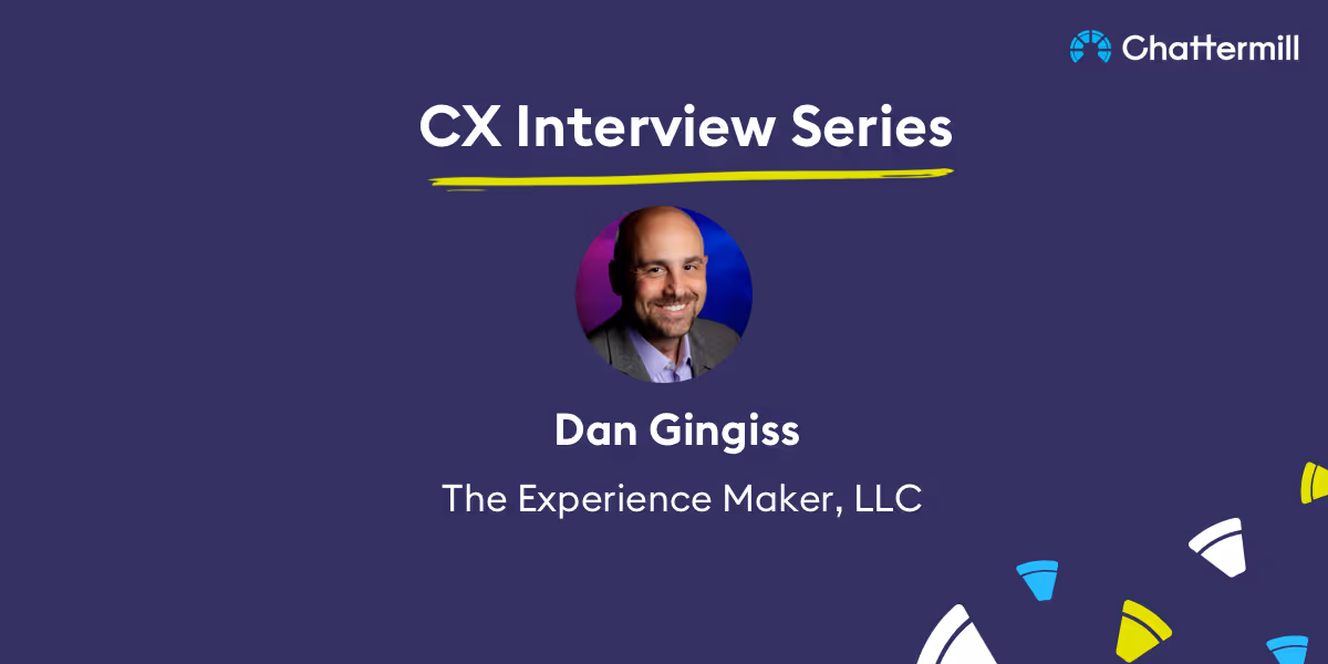 CX Interview Series with Dan Gingiss