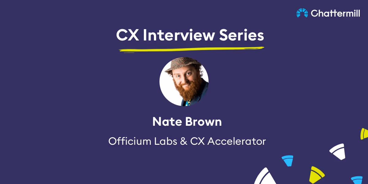CX Interview Series with Nate Brown