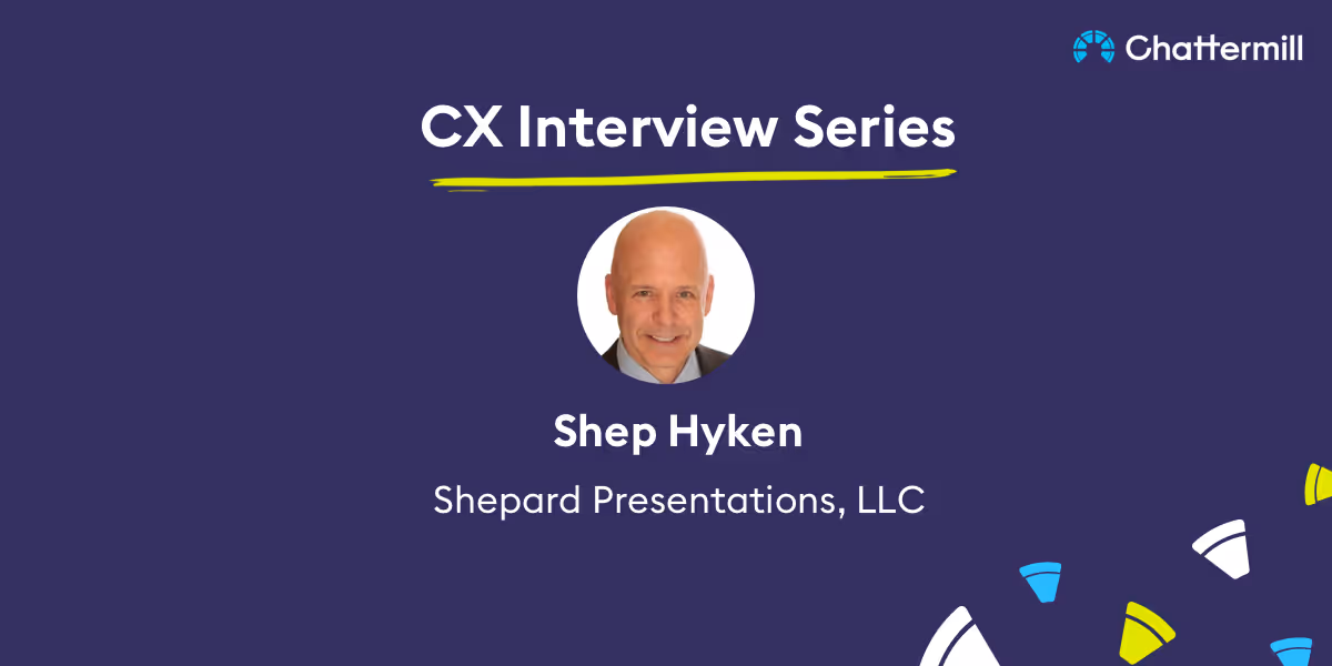 CX Interview Series with Shep Hyken