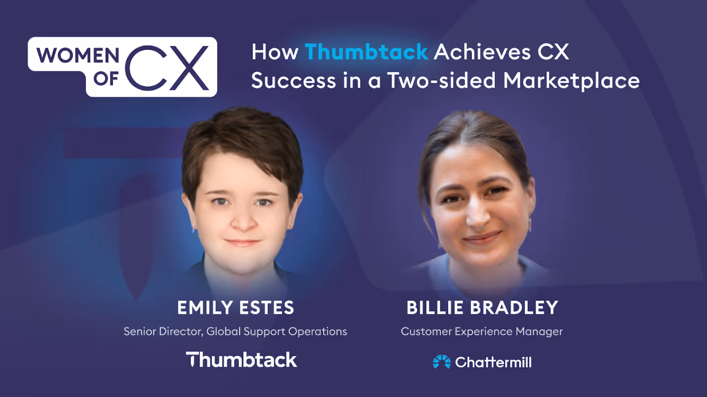 Women of CX: How Thumbtack Achieves CX Success in a Two-sided Marketplace
